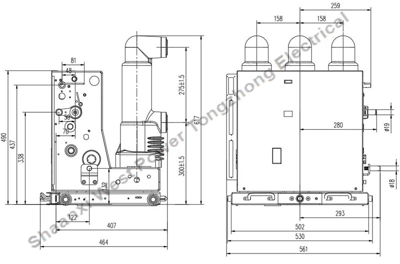 VTZ-12M Permanent Magnet High-Explosive Cabinet Vacuum Circuit breaker in stock VTZ-12M Permanent Magnet High-Explosive Cabinet Vacuum Circuit breaker in stock